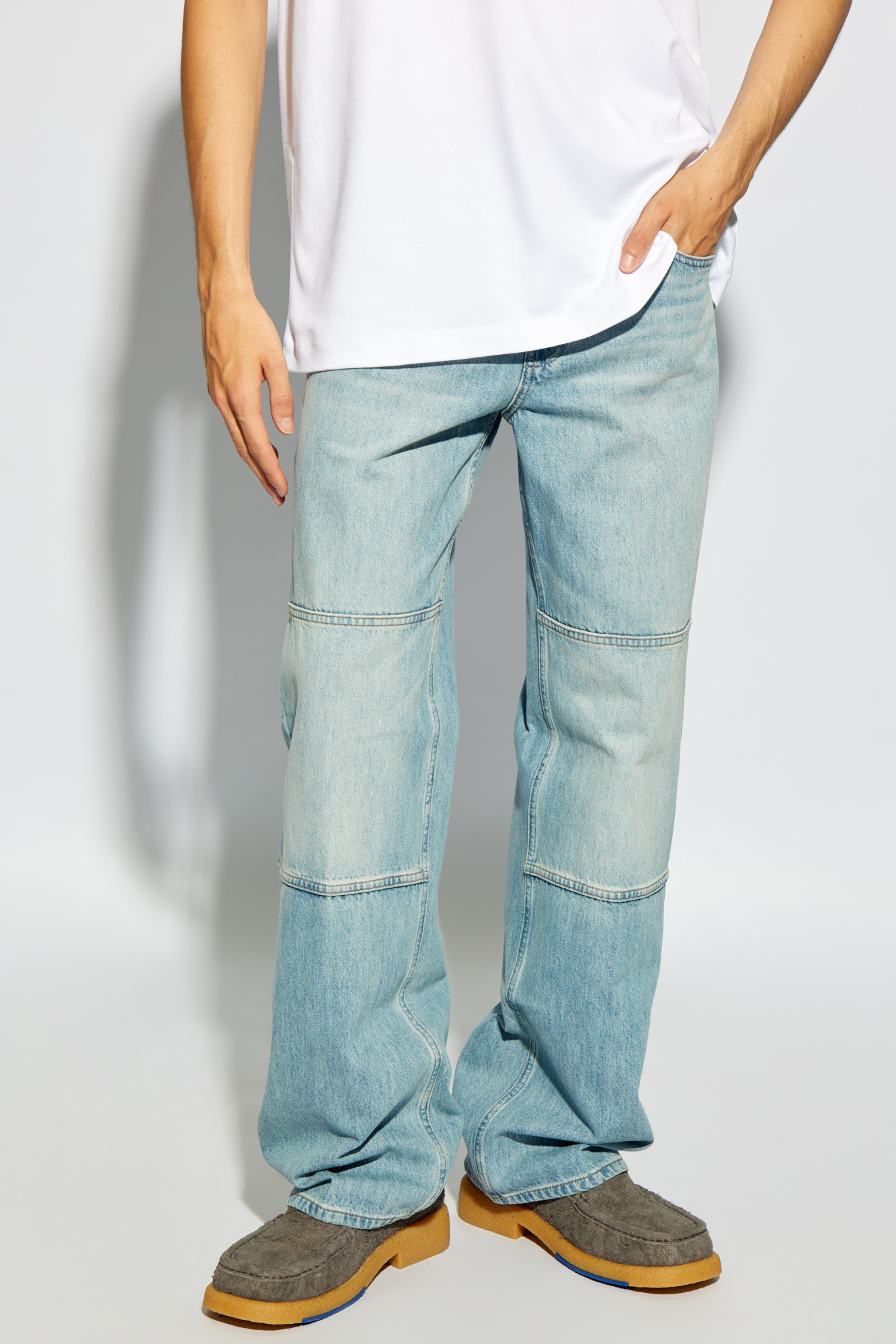 Blue Straight leg jeans Helmut Lang Vitkac Italy